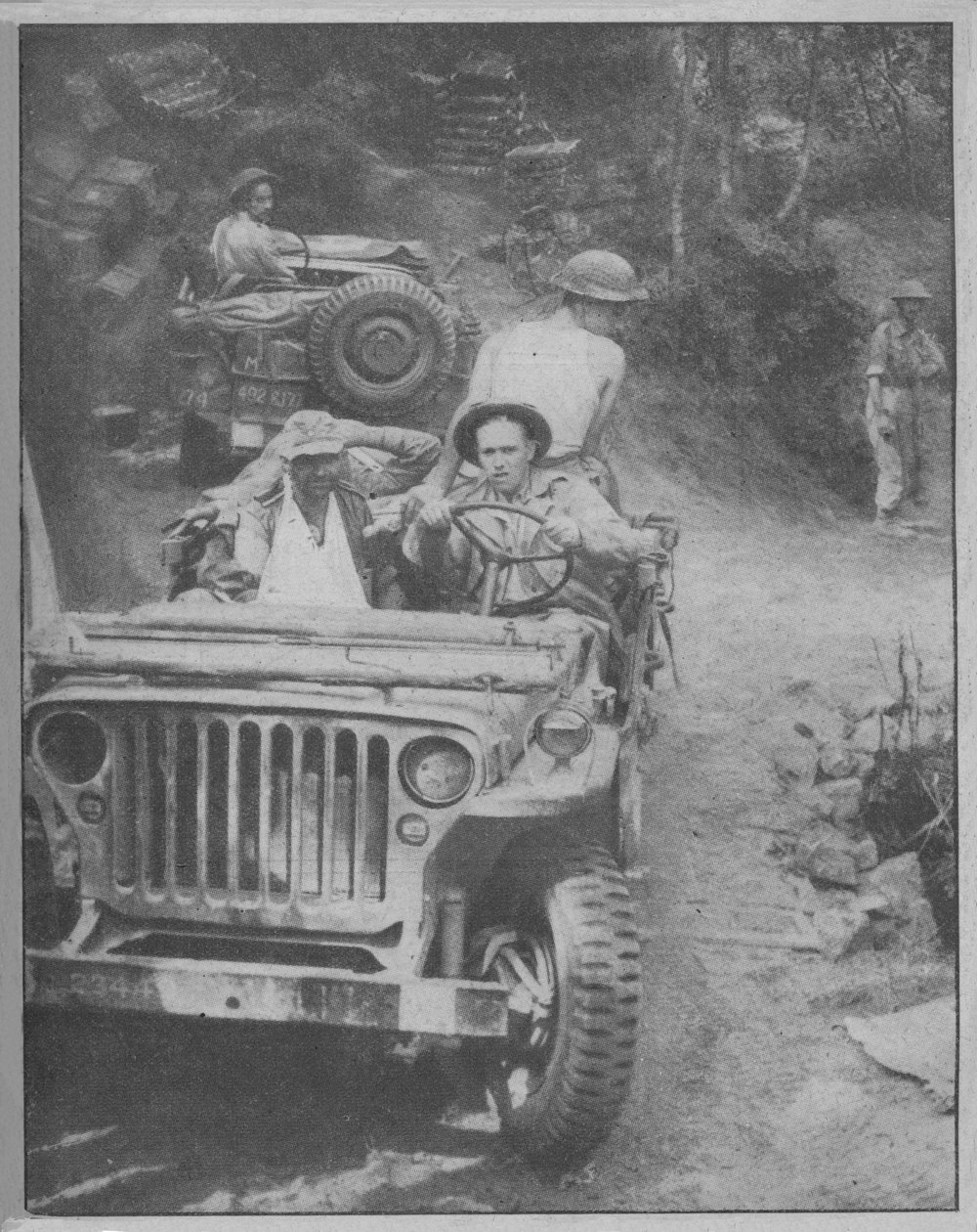 Jeep-Turned-Ambulance by Unbekannt