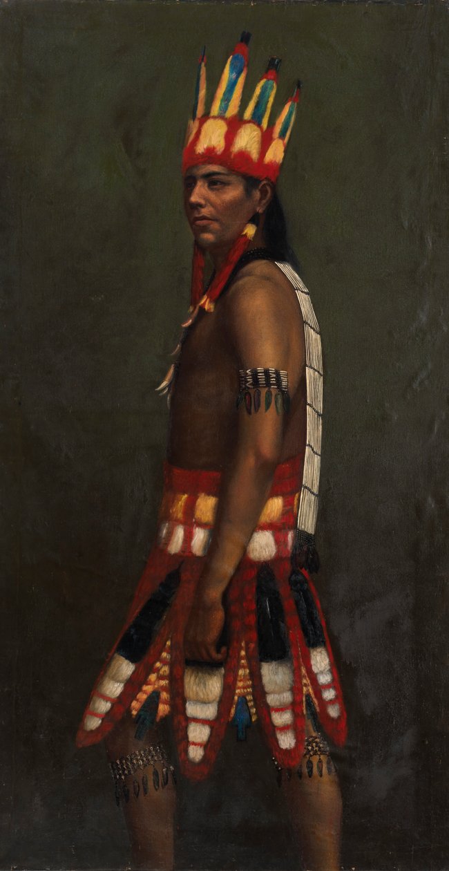 Jivaro Indian by Unbekannt