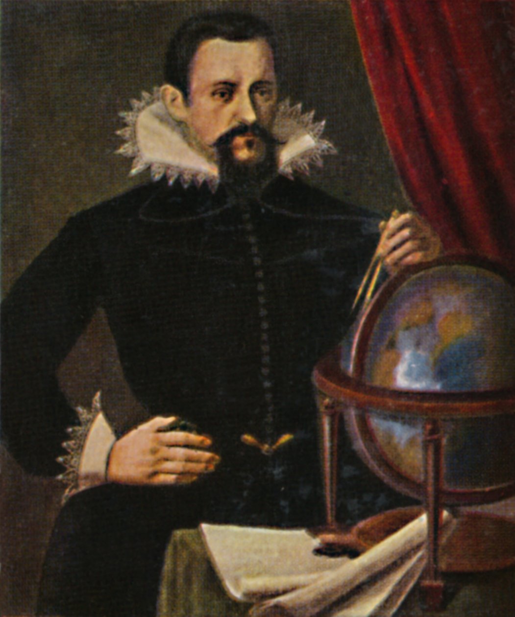 Johannes Kepler 1571-1630 by Unbekannt