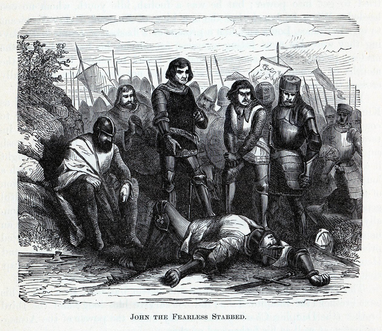 John the Fearless Stabbed by Unbekannt