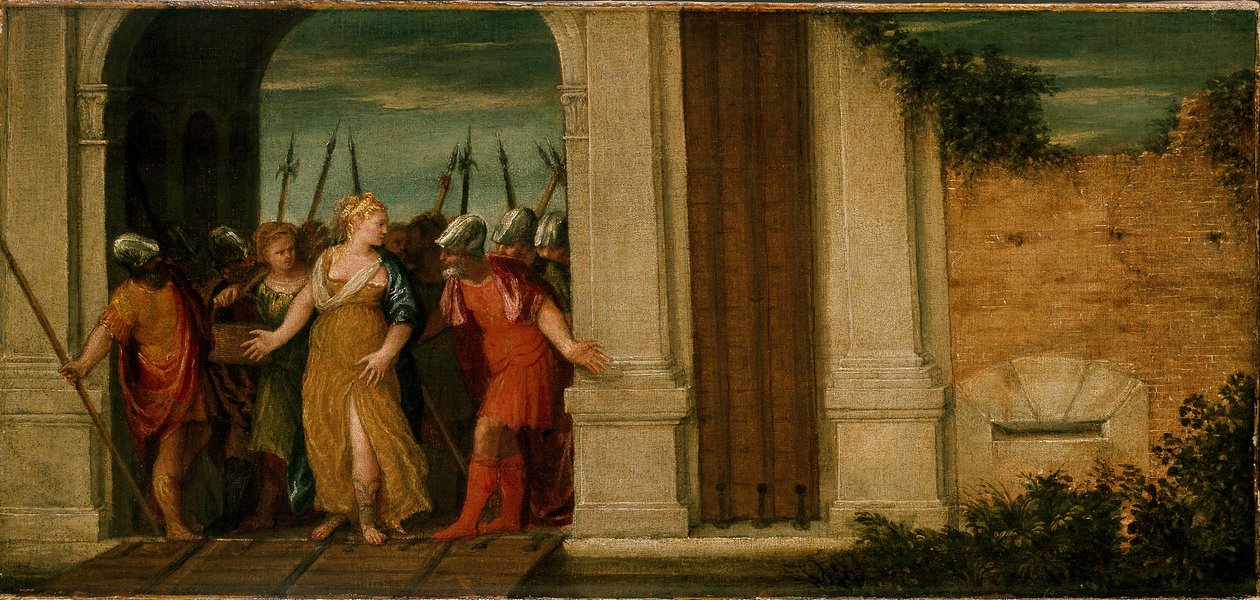 Judith leaving Bethulia by Unbekannt