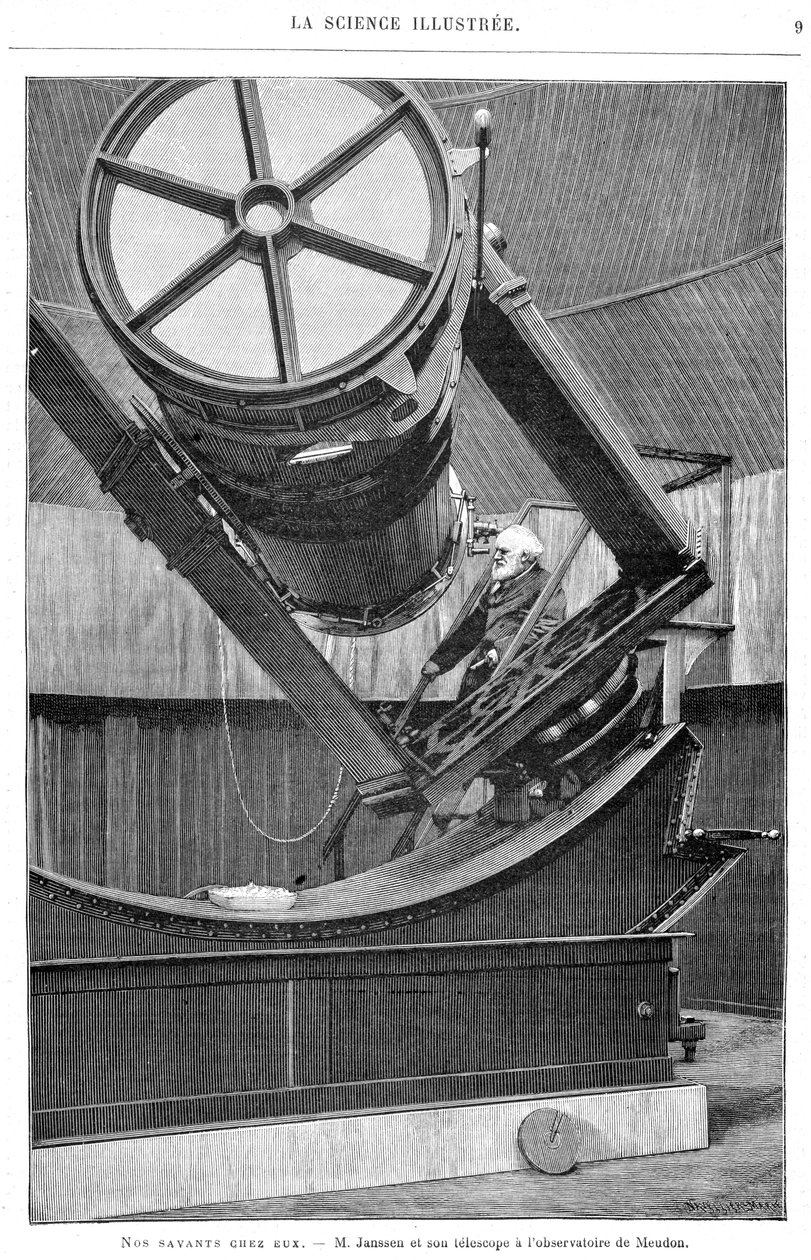 Jules Pierre Cesar Janssen, French Astronomer by Unbekannt