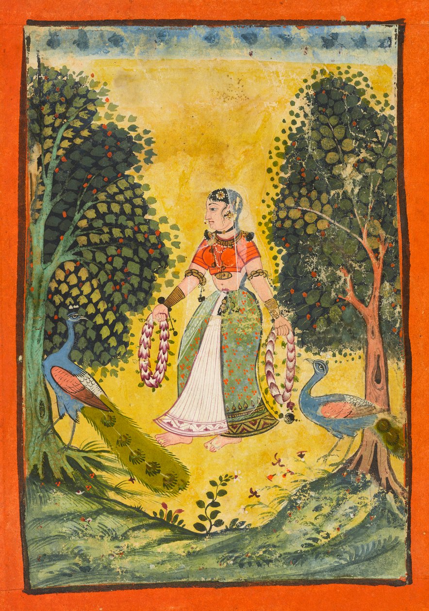 Kakubha Ragini, folio from a Ragamala by Unbekannt