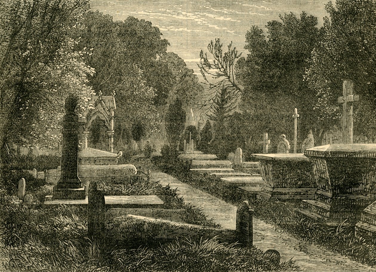 Kensal Green Cemetery by Unbekannt