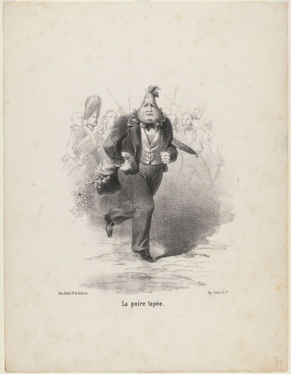 La Poire Tapée by Unbekannt