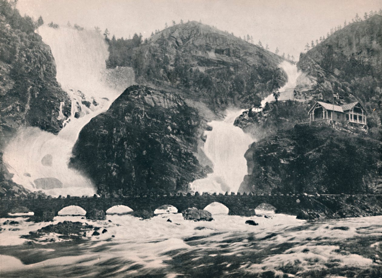Laatefos, Hardanger by Unbekannt