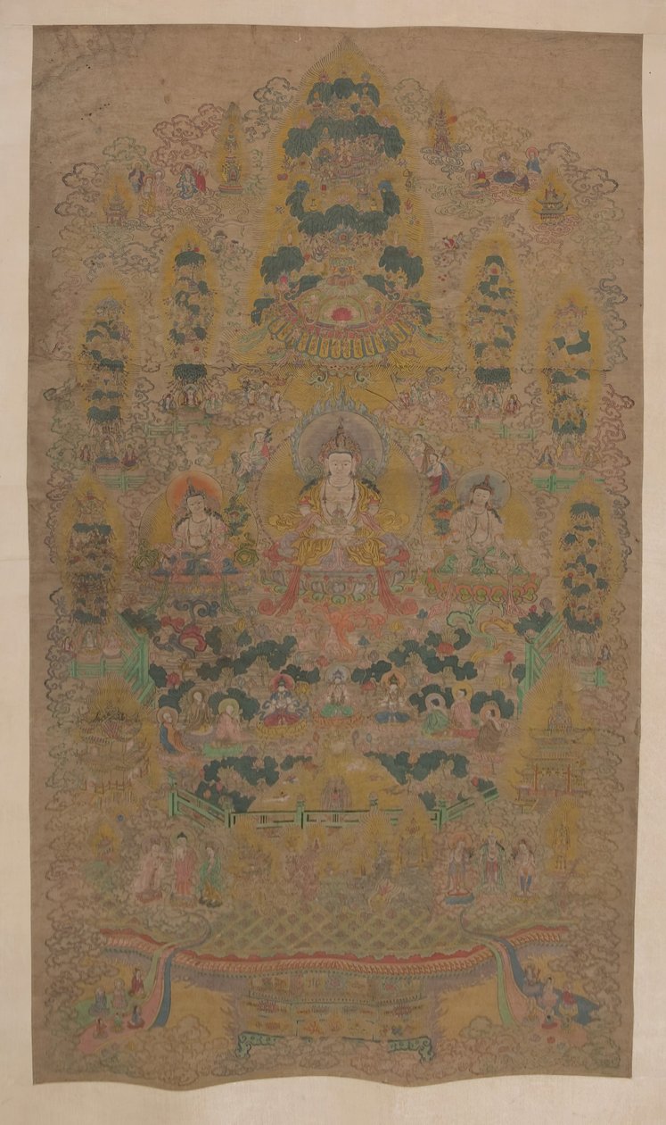 Lamaist Mandala by Unbekannt