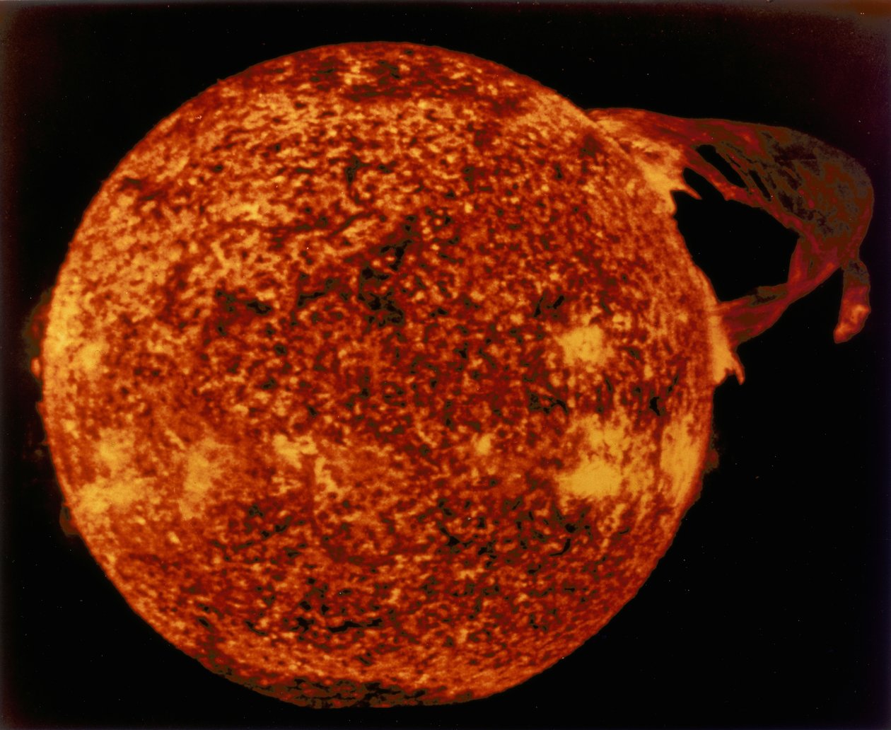 Large Solar Prominence in Extreme Ultraviolet Light, 1973 by Unbekannt