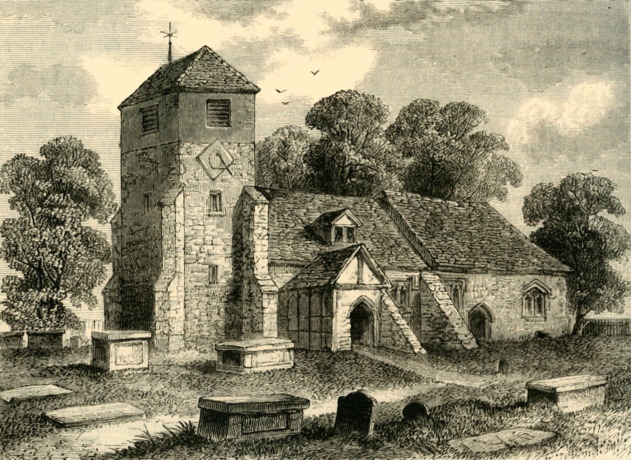 Lee Church in 1795, c. 1878 by Unbekannt