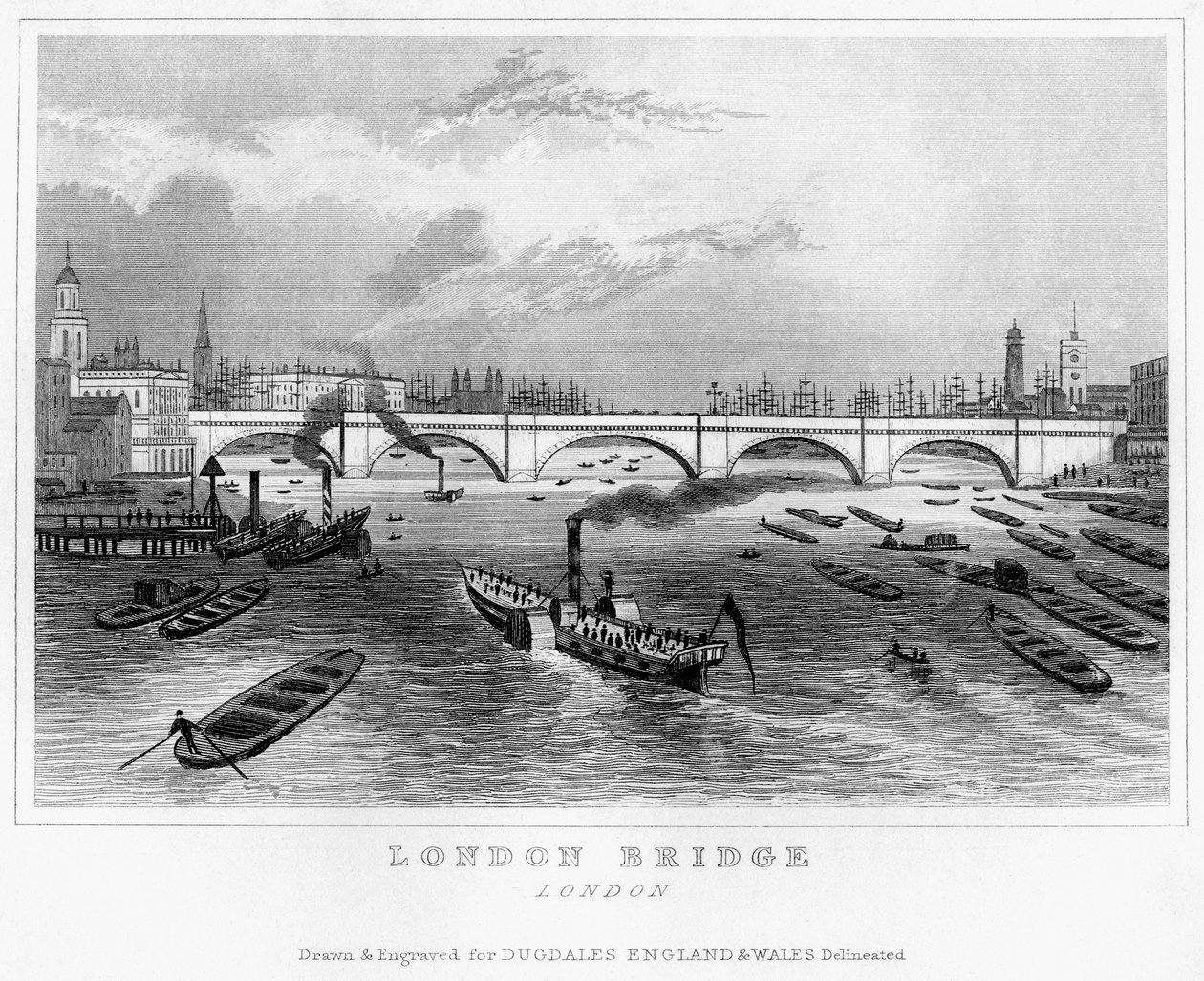 London Bridge by Unbekannt