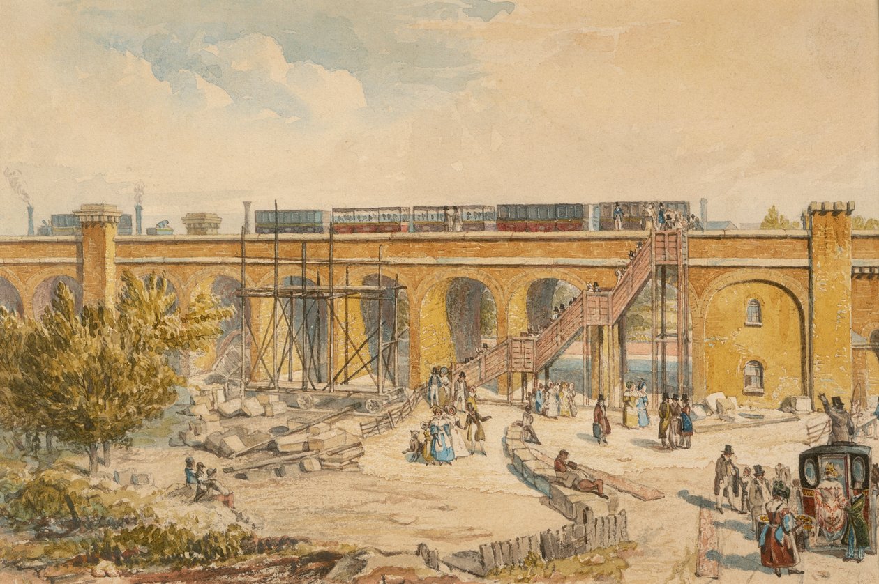 London to Greenwich Railway by Unbekannt