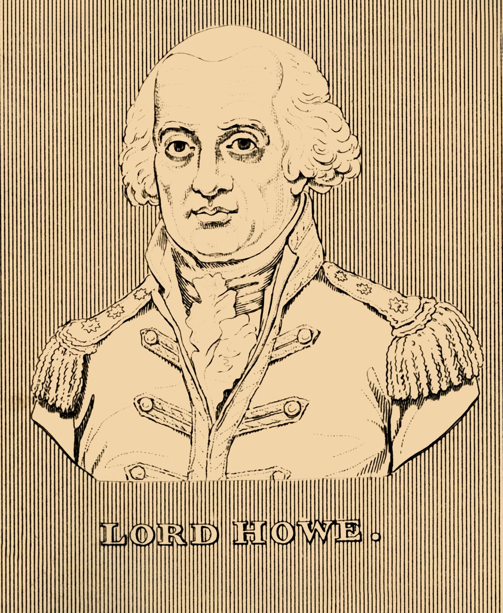 Lord Howe, 1726-1799 by Unbekannt