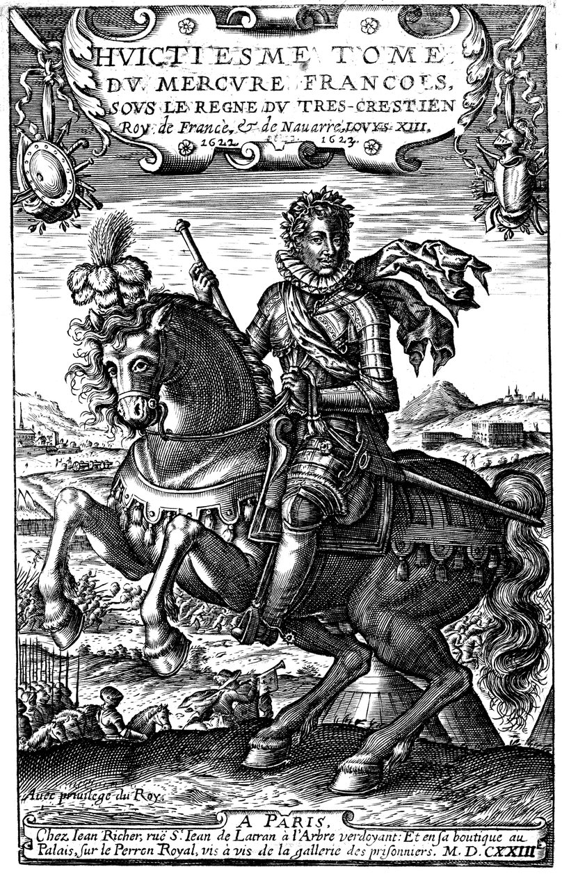 Louis XIII of France by Unbekannt