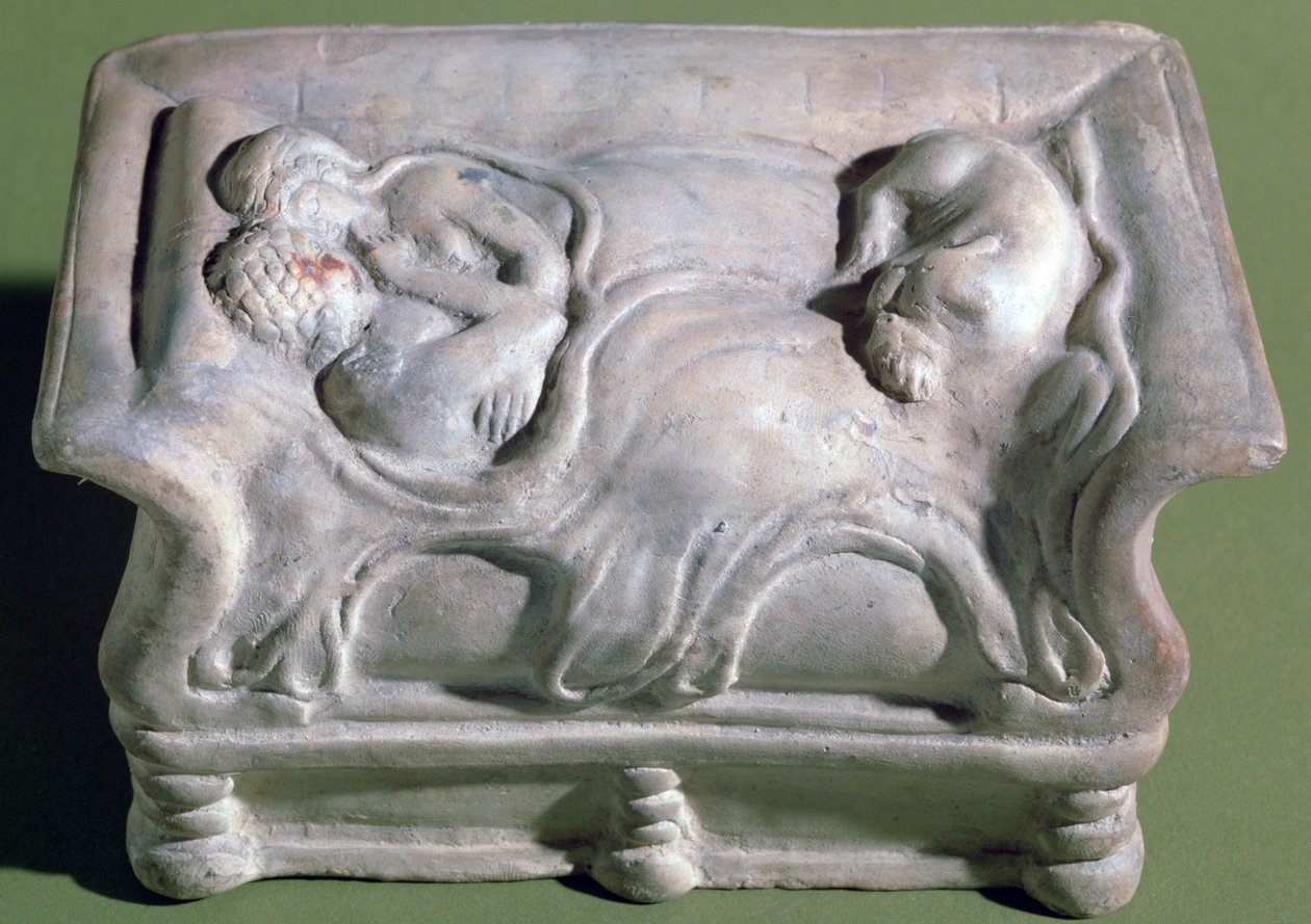 Lovers of Bordeaux, c. 2nd-3rd Century by Unbekannt