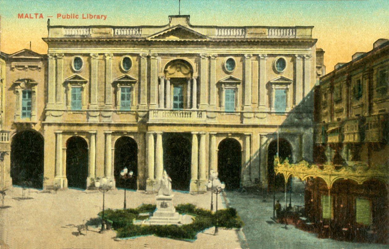 Malta - Public Library by Unbekannt