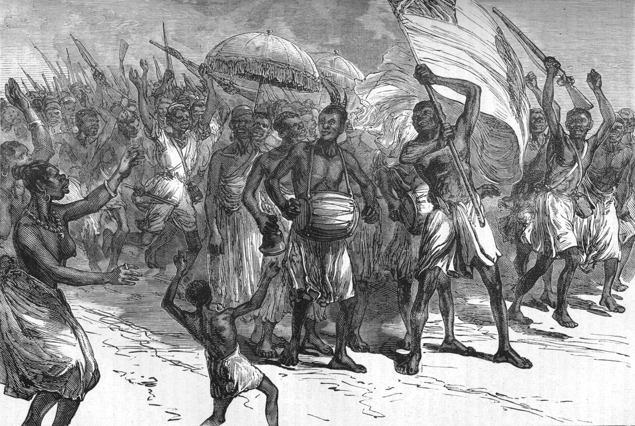March of Ashantee Warriors by Unbekannt