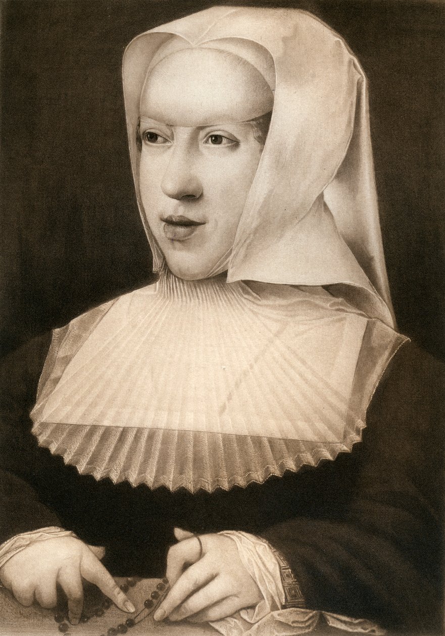 Margaret of Savoy, Regent of the Netherlands by Unbekannt