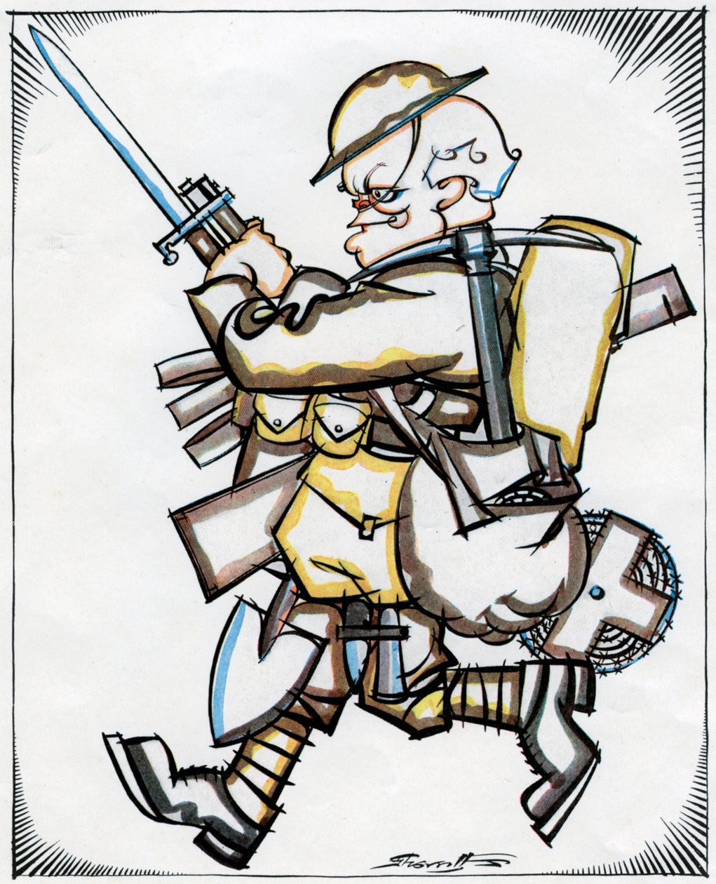 Mars in Panoply, Lord Hailsham by Unbekannt