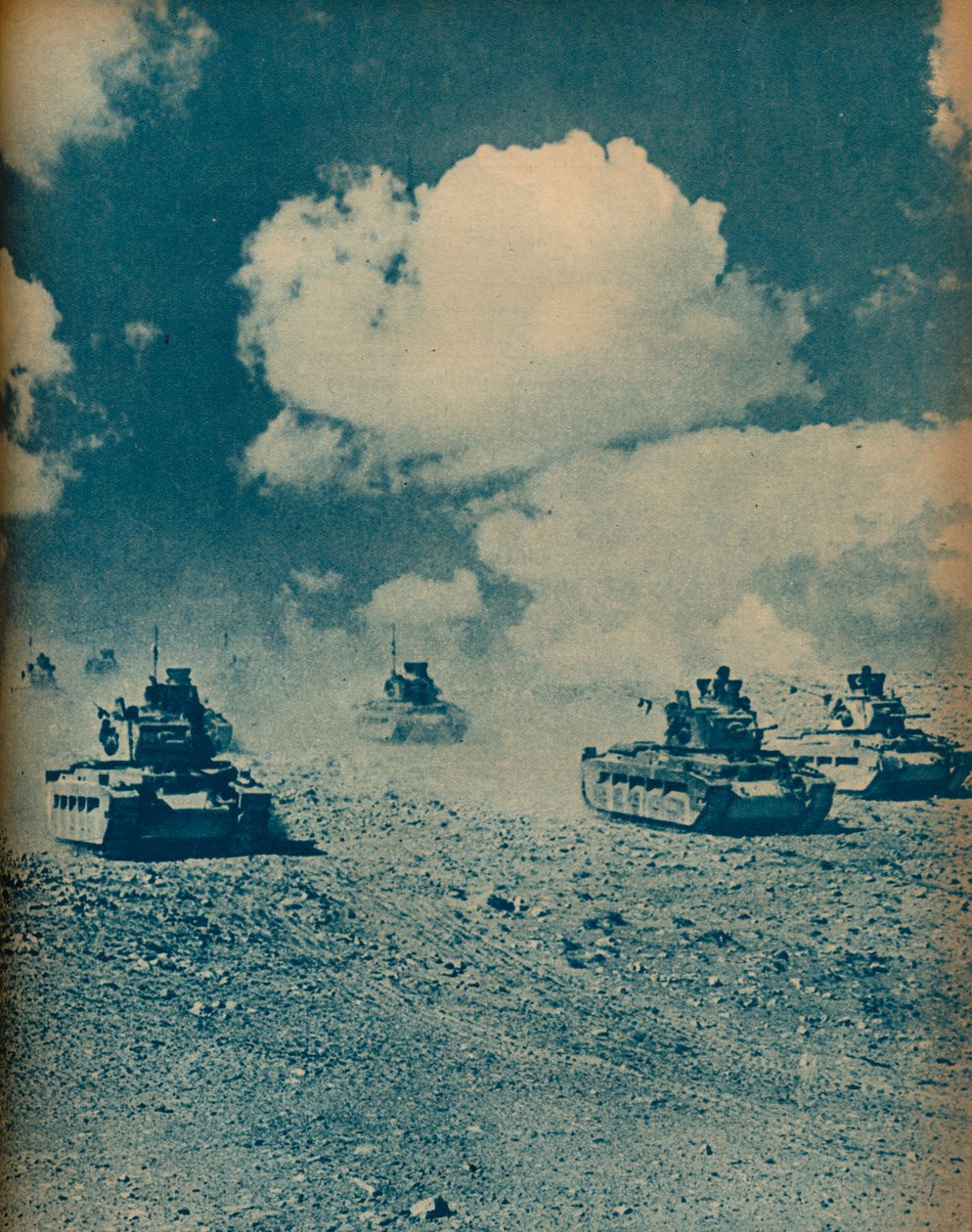 Matildas Waltzing on the Desert Floor, 1942 by Unbekannt