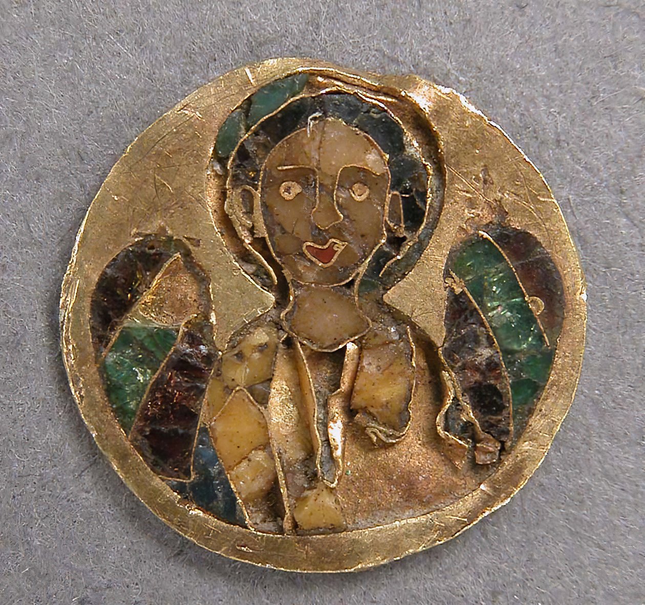 Medallion with an Archangel, Byzantine by Unbekannt
