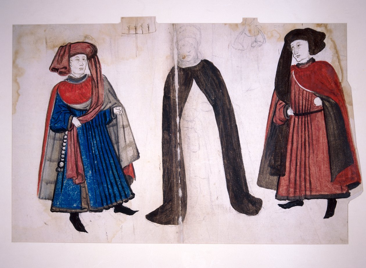 Medieval Figures by Unbekannt