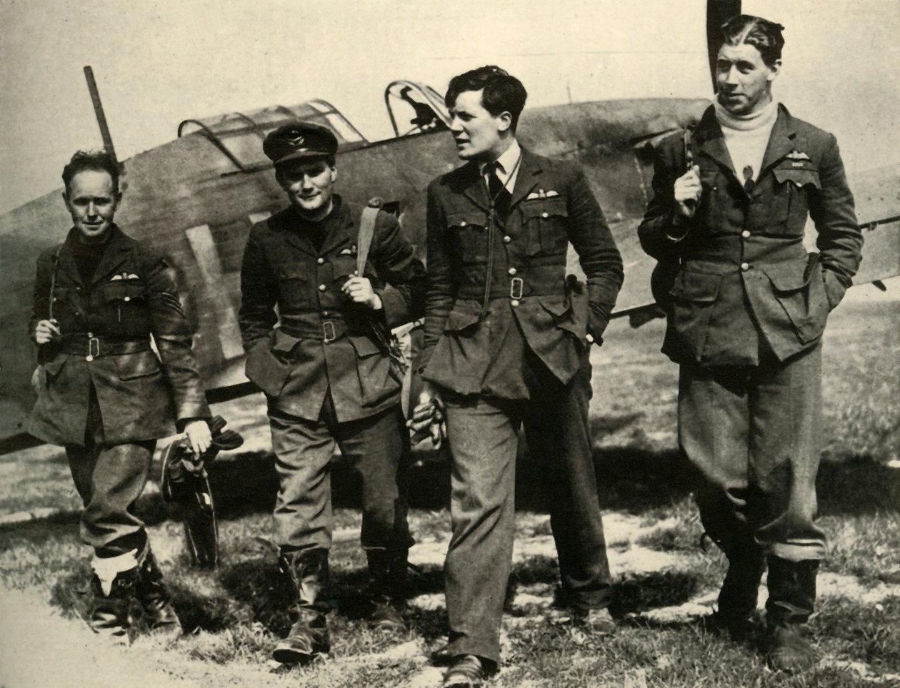 Members of 73 Squadron, 1939-1940 by Unbekannt