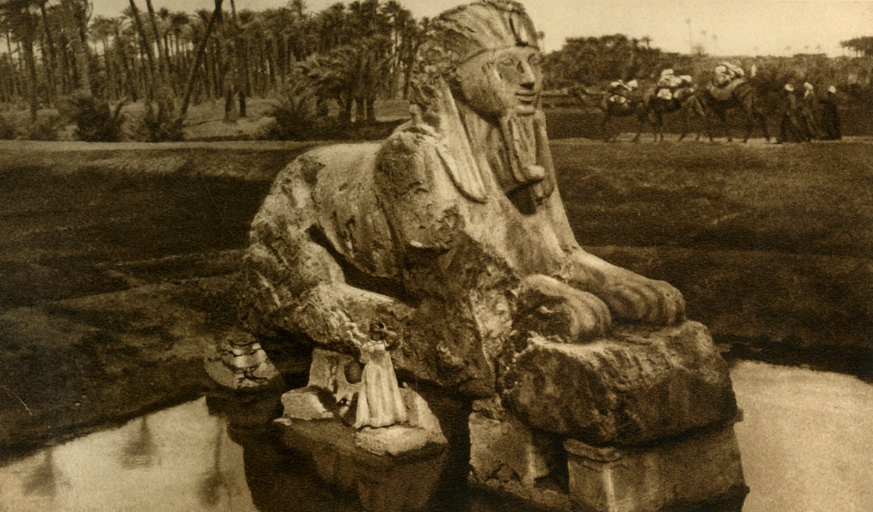 Memphis - The Alabaster Sphinx by Unbekannt
