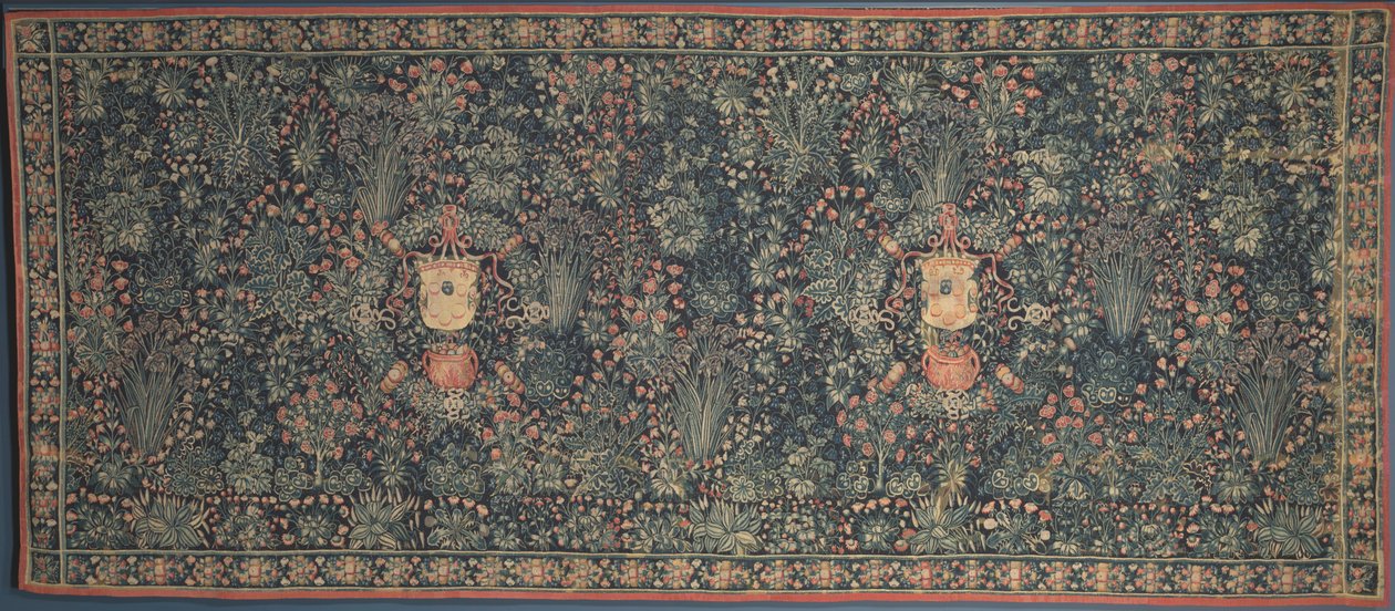 Millefleurs Tapestry with Medici Coat of Arms by Unbekannt