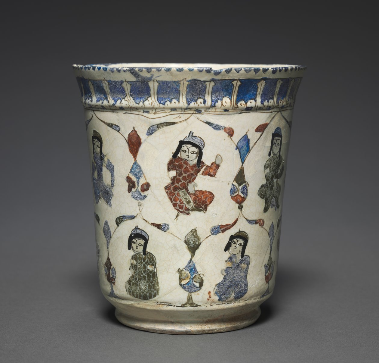 Minai Beaker with Seated Princes by Unbekannt