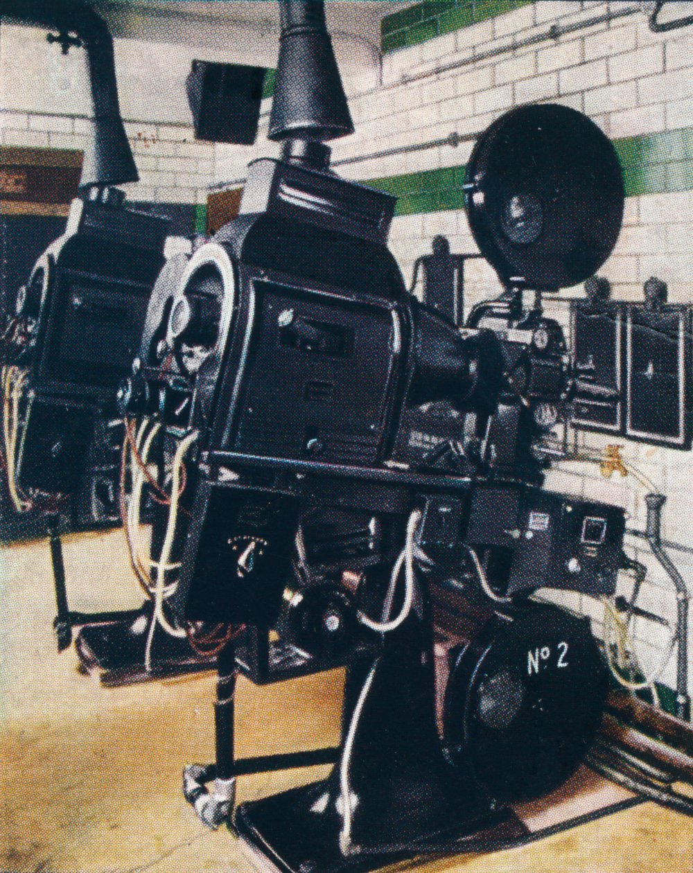 Modern cinema operating box by Unbekannt