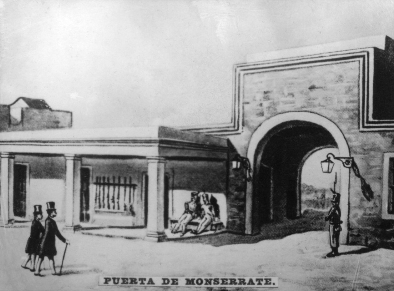 Montserrate Door by Unbekannt