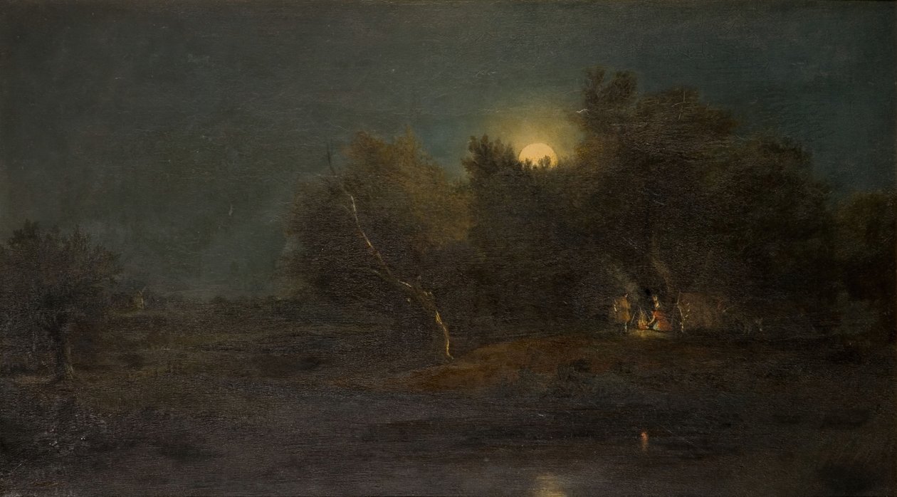 Moonlight Scene by Unbekannt