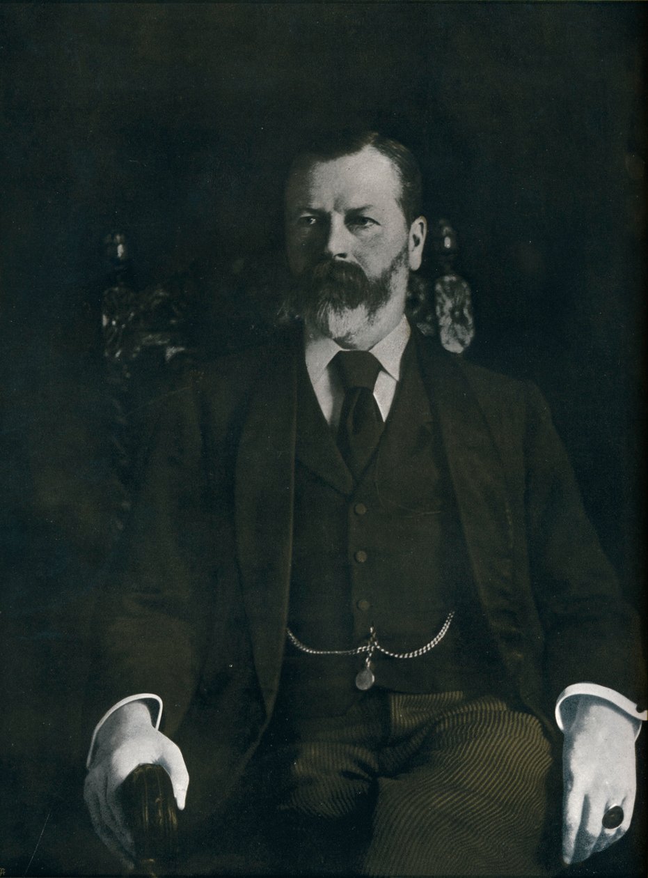 Mr. Arthur Sanderson at Home by Unbekannt