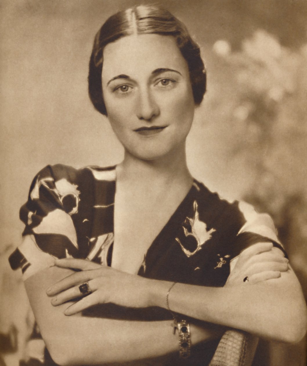 Mrs Simpson: A Studio Portrait, 1937 by Unbekannt