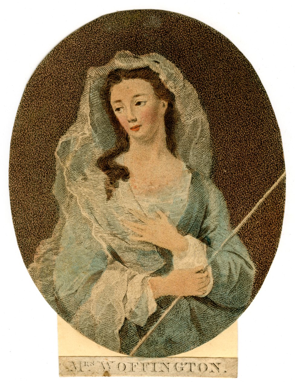 Mrs Woffington by Unbekannt