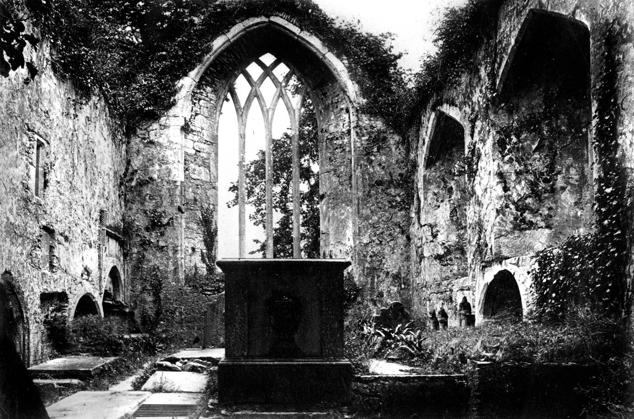 Muckross Abbey, Killarney, c1882 by Unbekannt