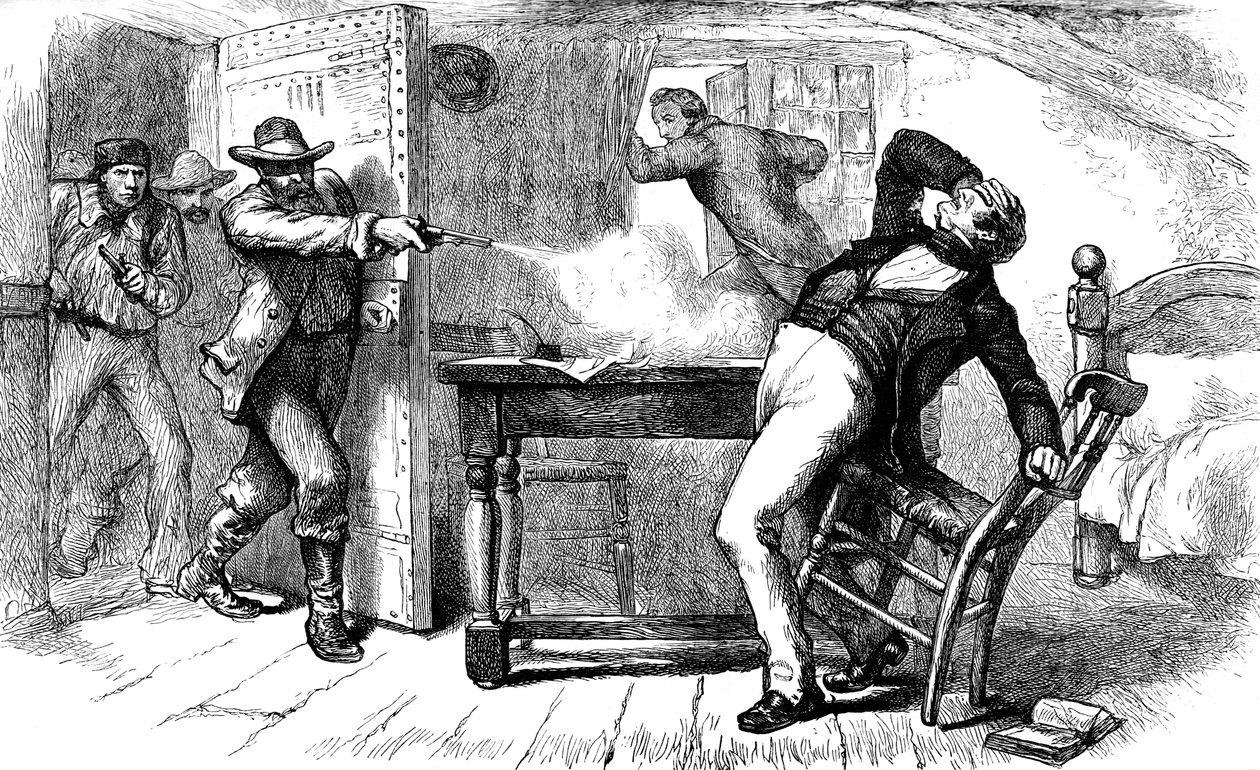 Murder of Joseph and Hyrum Smith, 1844 c1880 by Unbekannt