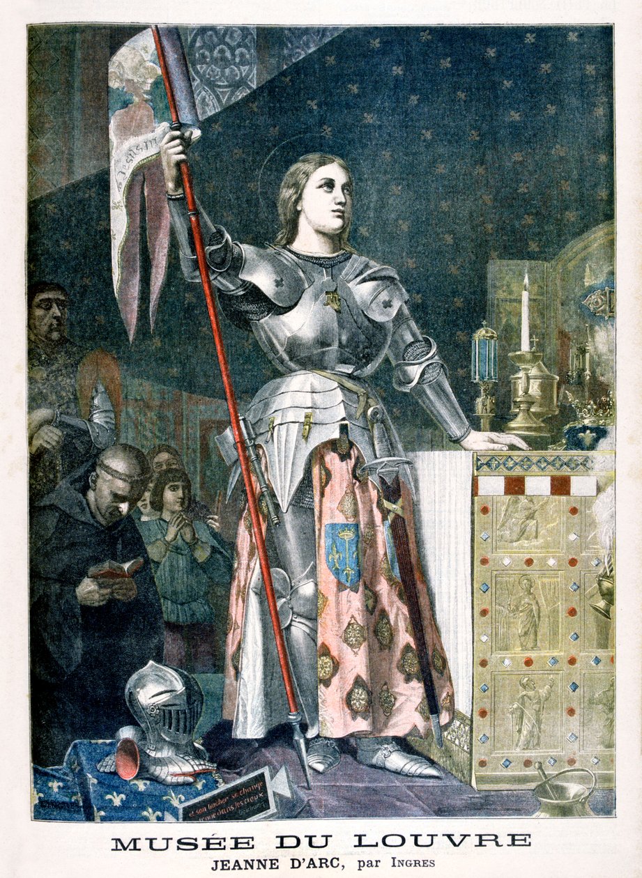 Musee Du Louvre, Jean of Arch by Unbekannt