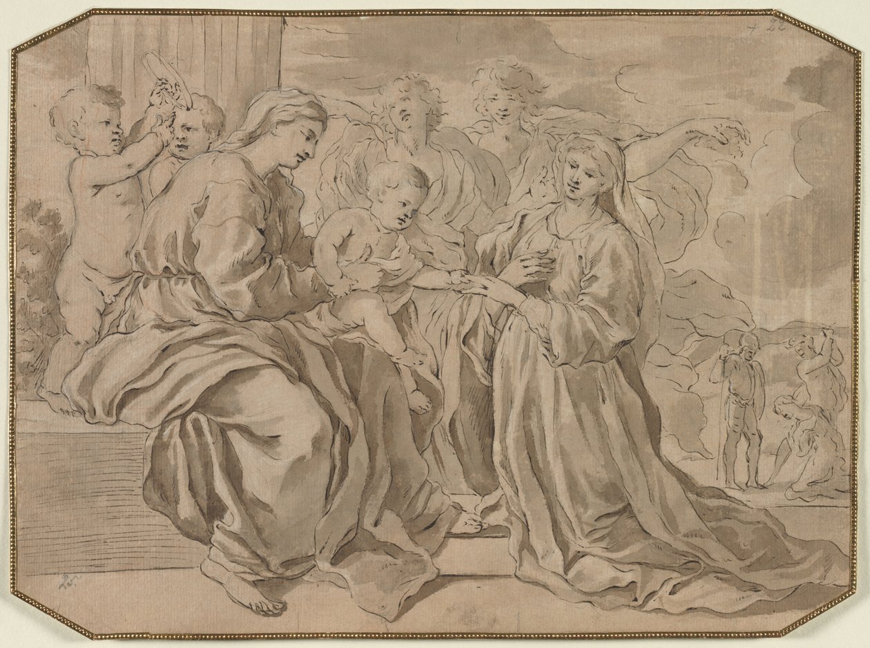 Mystic Marriage of St. Catherine by Unbekannt