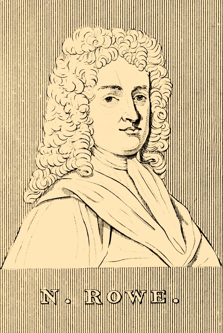 N. Rowe, 1674-1718, 1830 by Unbekannt