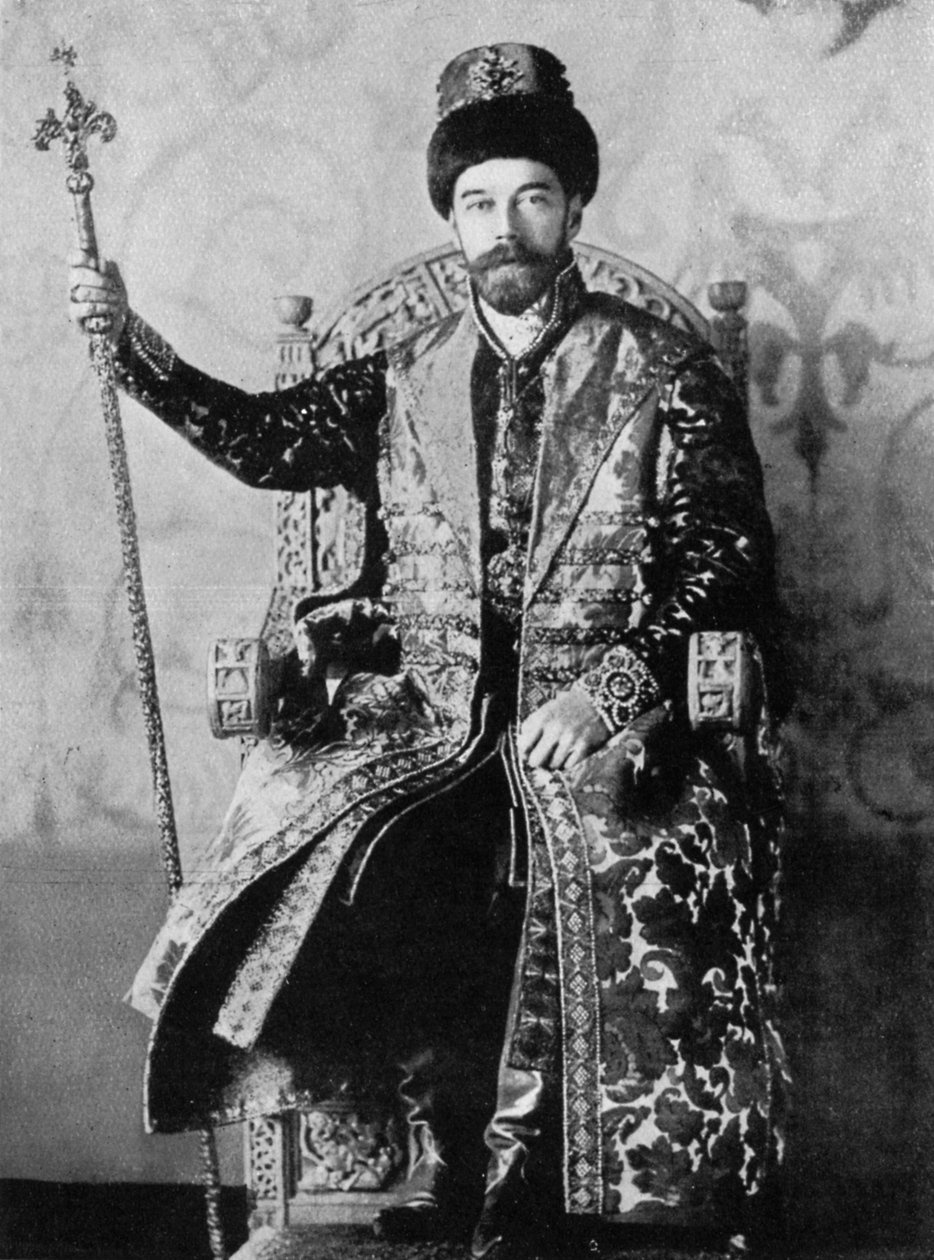 Nicholas II of Russia by Unbekannt