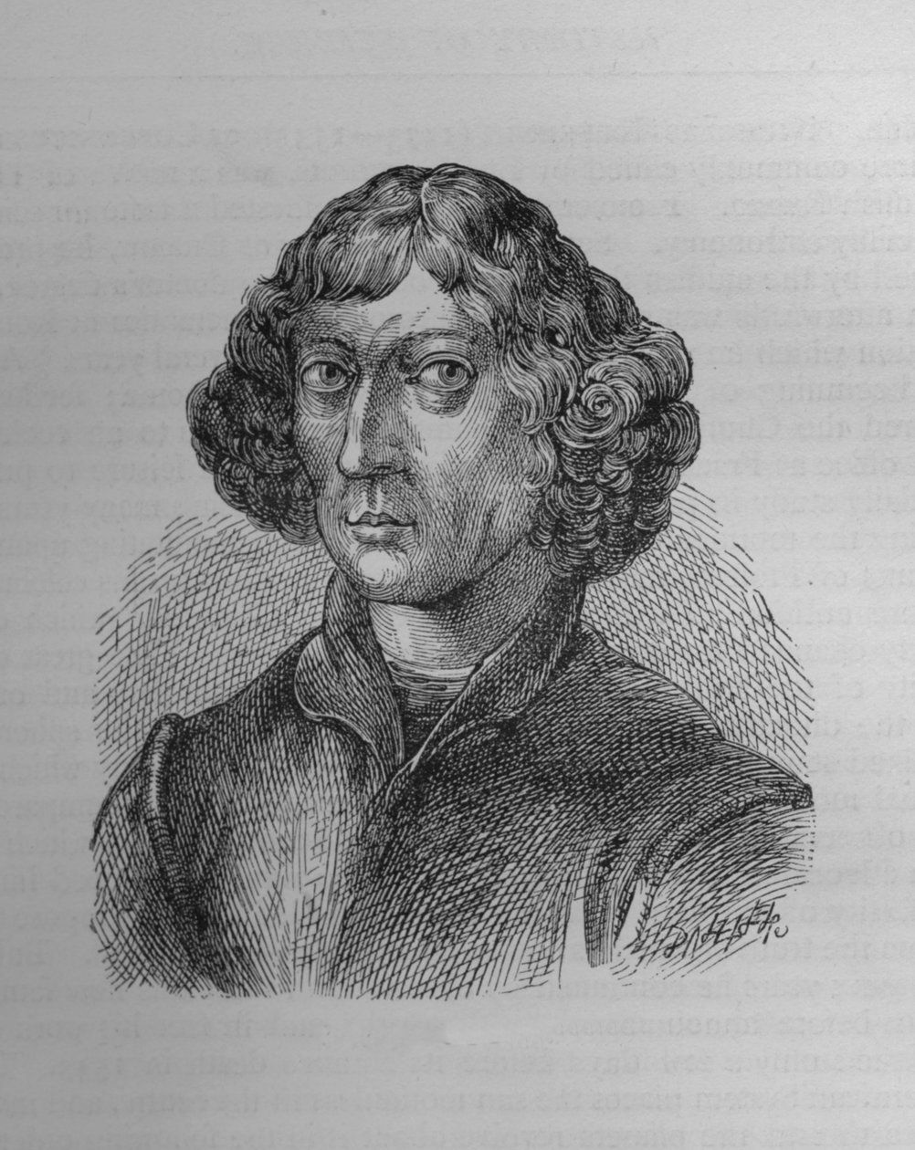 Nicolaus Copernicus, Polish mathematician and astronomer by Unbekannt