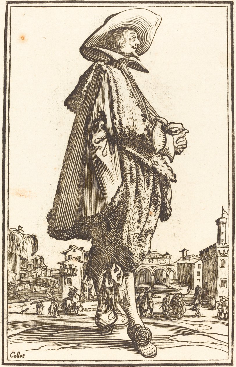 Noble Man with Folded Hands by Unbekannt