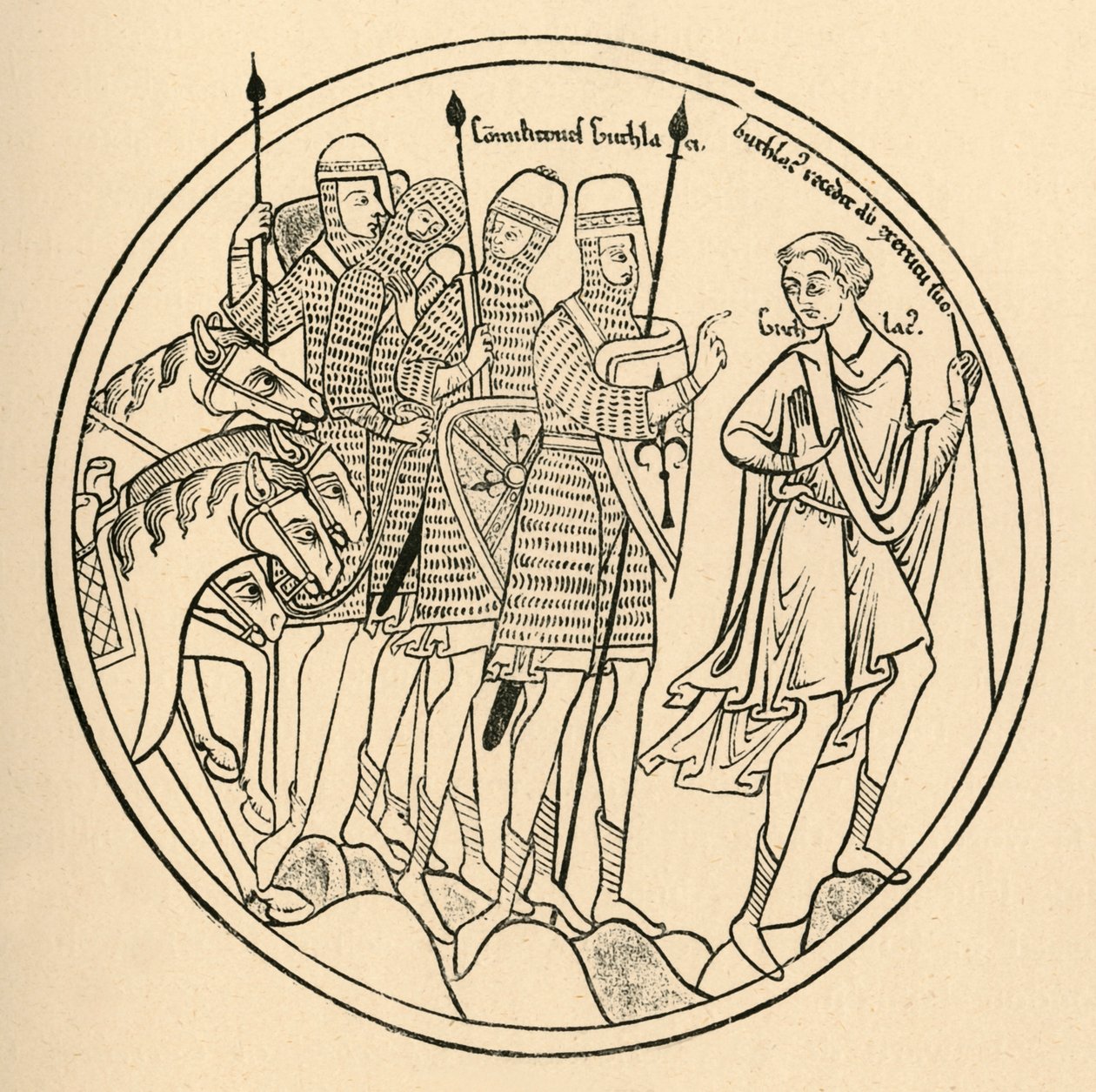 Norman Soldiers by Unbekannt