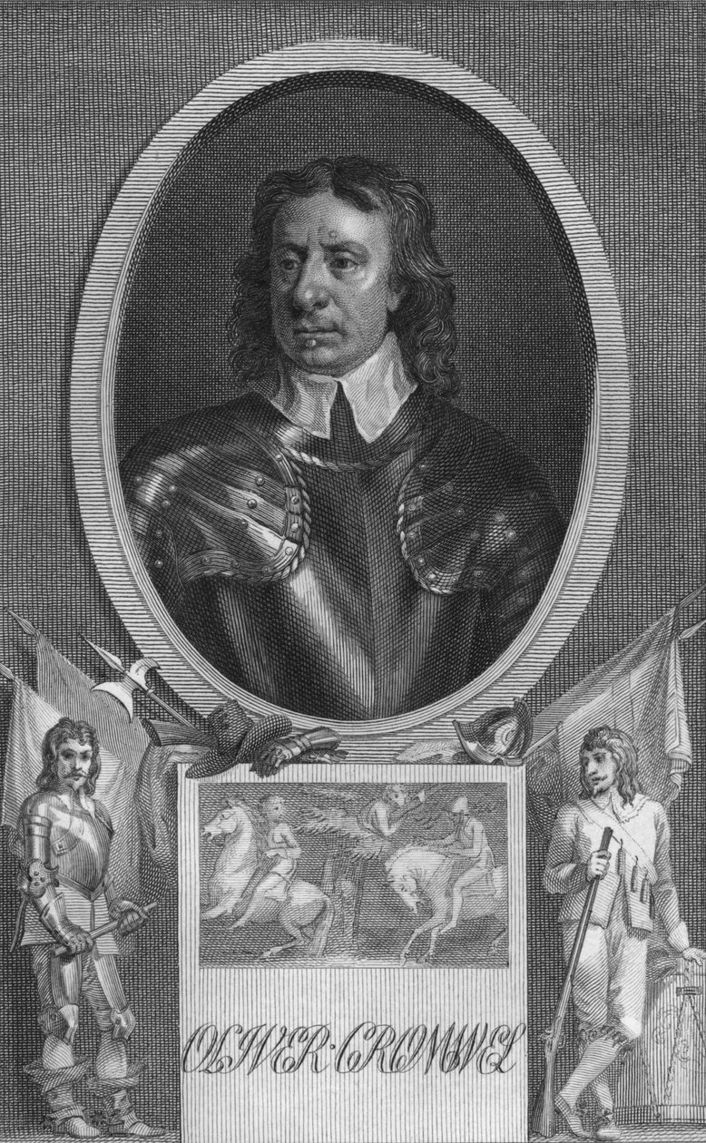Oliver Cromwell by Unbekannt