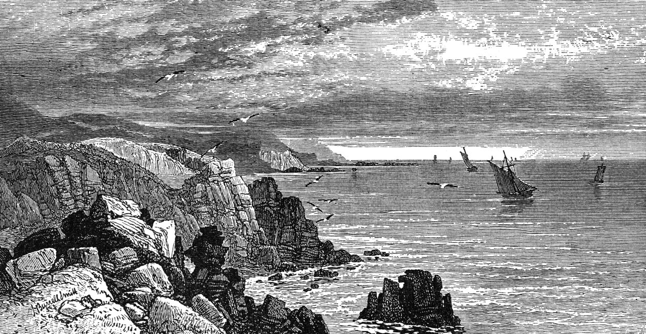 On the Cornish Coast by Unbekannt