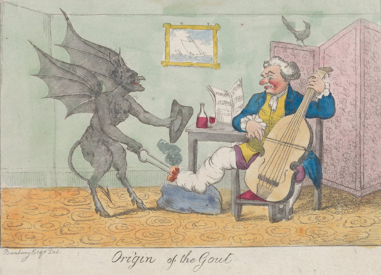 Origin of the Gout by Unbekannt