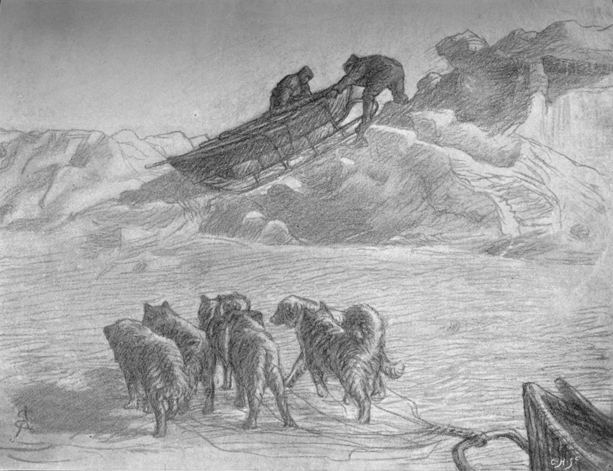 Over Difficult Pressure Mounds. April, 1895 by Unbekannt