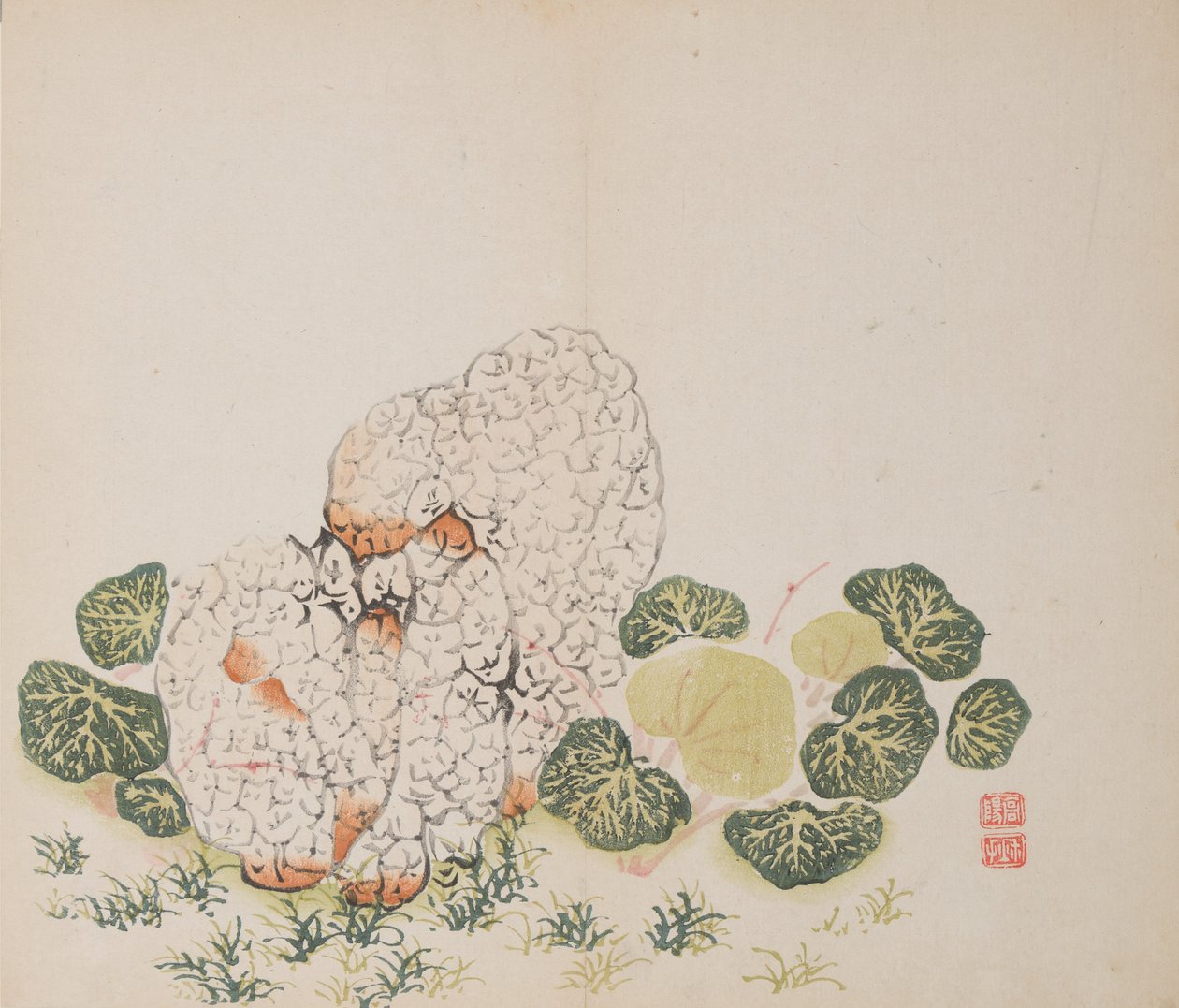Page from Shi Zhu Zhai by Unbekannt
