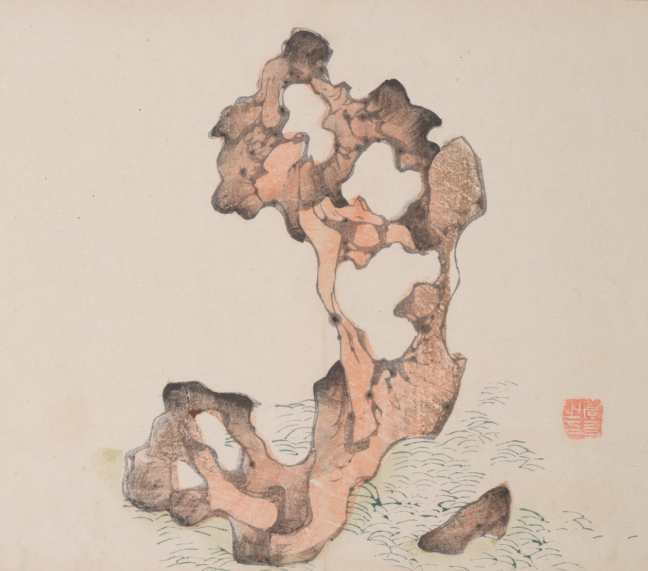 Page from Shi Zhu Zhai by Unbekannt